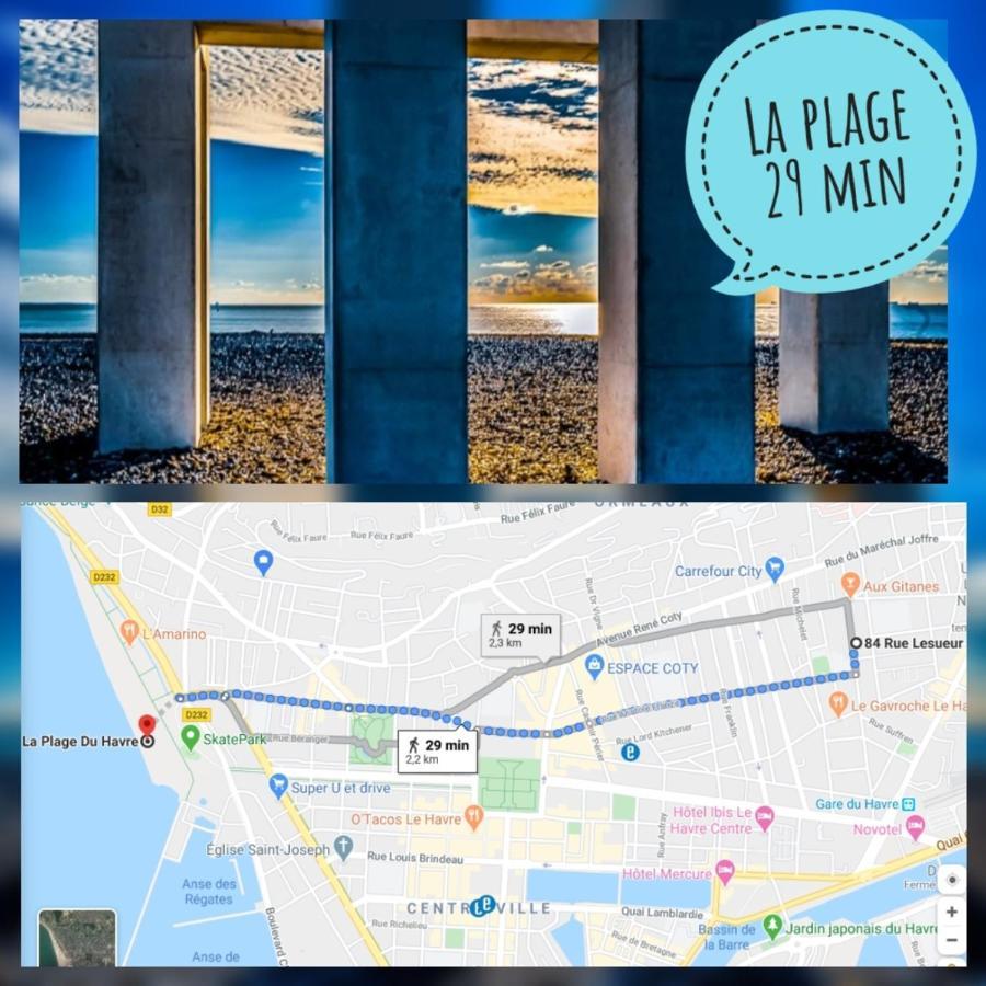 Lpah Halte Weekend Appartamento Le Havre Esterno foto